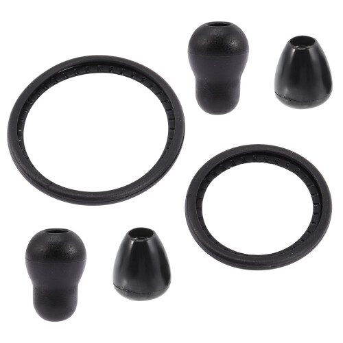 1 set stethoscope replacement parts with earplug and diaphragm