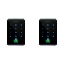 2X Tuya APP Door Lock IP66 Waterproof Keyless Biometric WIFI Access Control Standalone Keypad Fingerprint RFID