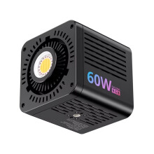 C60 RGB 60W RGB COB Video Light RGB Bi-Color Fill Light 2500-6500K COB Light for Indoor/Outdoor Shot Bowens Mount