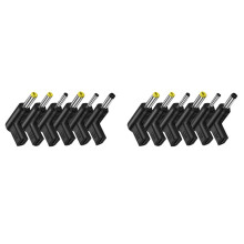 12 Peças USB C PD para Power Connector 12/15/19.5V Cable para USB Router Type C To Jack Plug Charging Adapter Converter