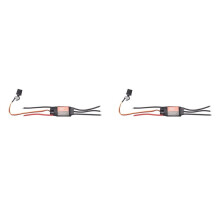 2X 2-6S 30A ESC Unidirectional Self Starting Brushless Electric Regulation Speed Controller for DIY Fan