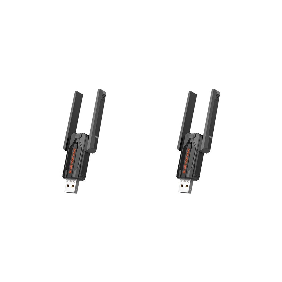 2X Usb 6.0 Adapter Ble/Edr Usb Audio Receiver/Transmitter 3Mbps Aac/Sbc With Dual Antennas For Win 8.1/10/11 6031870487299