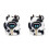 2X para Ropa de Robot EMO Ropa para Mascotas EMO Accesorios de Ropa (Solo Ropa) - Vaca Lechera 1