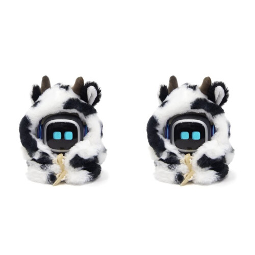 2X para Ropa de Robot EMO Ropa para Mascotas EMO Accesorios de Ropa (Solo Ropa) - Vaca Lechera