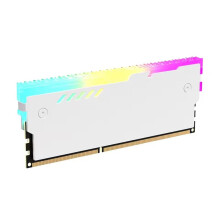 Dissipatore di Calore RAM Aura Sync DDR4 DDR3 da 5 V A 3 Pin con Cuscinetto Termico In Silicone per Computer Desktop, PC, Memoria, Bianco