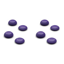 Para Skull & Co. Conjunto de Manoplas Convexas para /OLED/ Ally/X-8 Peças Analog Stick Caps, Precisão Aprimorada para Jogos C