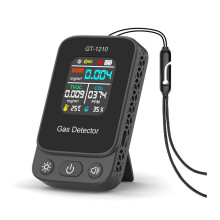 5 IN1 CO2 Carbon Dioxide Detector TVOC HCHO Air Quality Temperature Humidity Tester Gas Co2 Meter Air Quality Sensor