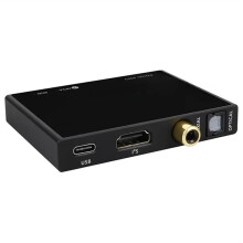 PO100 PRO USB Digital Interface MQA Decoding XOMS XU316 DSD64 Optical Coaxial DSD512 I2S Output 32bit 768Khz