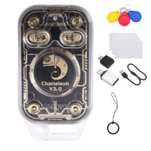 Chameleon V3.0 RFID -Chip-Lesegerät-Emulator 125K 13,56M ID-IC-Tag-Kopierer NFC-Lese- und Schreibgerät + 3XUID-Schlüsselanhänger/CUID-Karte