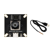 Module Caméra USB IMX415 8 MP, Résolution 3840 X 2160, Champ de Vision de 95,5, Objectif Sans Distorsion, Double Microphone, USB 2.0 Type-C