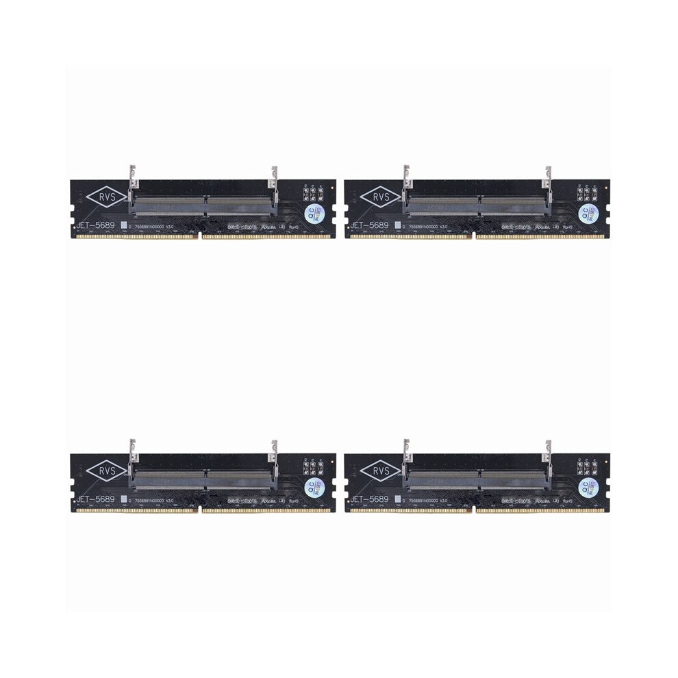 4X DDR5 Adapter Card Laptop to Desktop Memory Adapter Card 1.1V U-DIMM Adapter Card with Overcurrent Protection Design A-image-OPC-PST958K-NEW