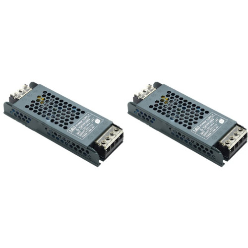 2X  24V LED Light Strip Power Supply Low Voltage Light Strip Adapter Driver Linear Light Switching Power Supply