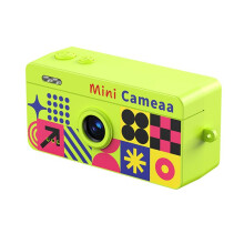 M9 Thumb Keychain Camera 1080P  Action Camera Retro Small Camcorder Video Recorder Camera Green