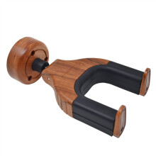 Guitar Wall Hanger Wood Guitar Holder for Acoustic Electric Bass Ukulele Secure SpaceSaving Mount