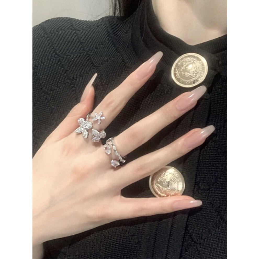Roc-Electron Breathable White Ballet Jelly Fake Nails