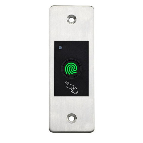 F99 Fingerprint Password Reader Keyless Metal Access Control Keypad  IP66 Waterproof Embedded Access Control Machine