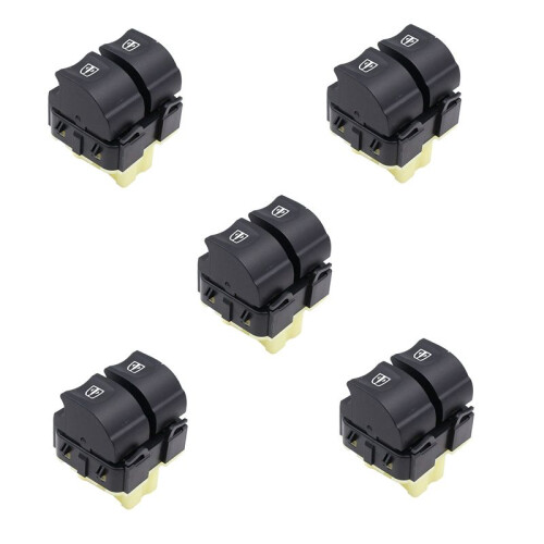 5X 254118044R Interruptor de Vidro Elétrico para  Clio MK IV 2013-2017