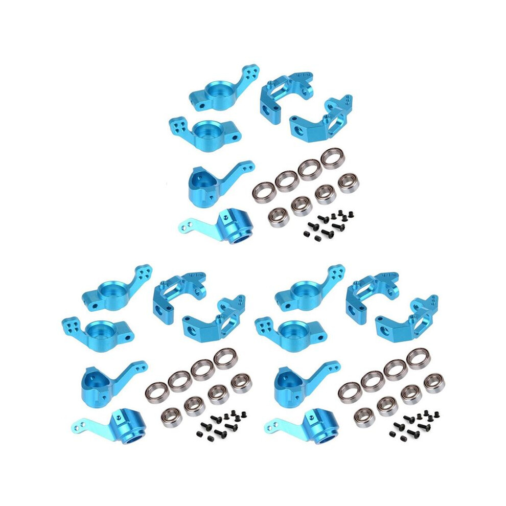 3X For 1/10 94123 94111 Hsp Upgrade Parts 102010 102011 02013 Bearing Aluminum Alloy Steering Hub Mount Set, 4711362277103