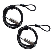 2 Stuks USB Notebook Laptop Cijferslot Universele Beveiliging USB 4 Cijfer Cijferslot voor PC Laptop Computer