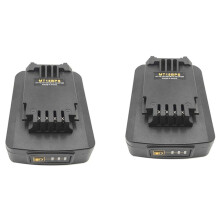 2X Battery Adapter for 18V Lithium Battery Converted to 18V 20V Battery Converter