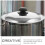 Kitchen Pot Cap Round Lid Silver Steel 1pack 8