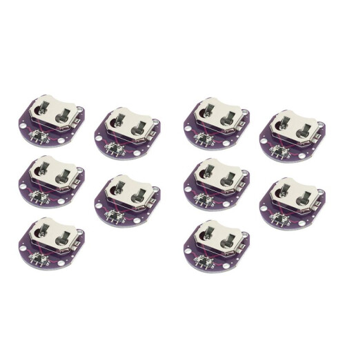 10X LilyPad Coin Cell Battery Holder CR2032 Battery Mount Module for