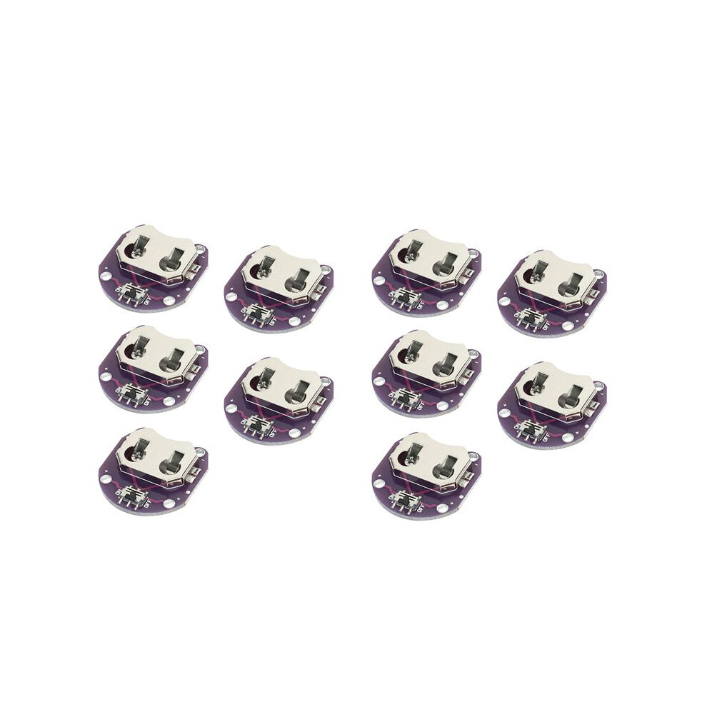 10X Lilypad Coin Cell Battery Holder Cr2032 Battery Mount Module For 4713499651788