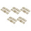 100 Pcs Female Spade Cable Wire Terminals for 2.8mm Connectors 1