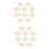 20PCS Ceramic B9A Gold-Plated 9Pin Vacuum Tube Socket Panel Chassis Mount for ECC81 ECC82 ECC83 EL84 6922 Vacuum Tube 1