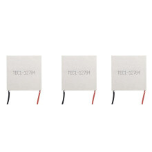 3X TEC1-12704 Thermoelectric Cooler Peltier 30mmx30mm TEC1 12704 Elements Module 12V4A Cooling Peltier