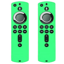 2X pour Amazon Fire TV Stick 4K TV Stick étui en Silicone À Distance Housse de Protection Peau 5.9 Pouces Coque de Télécommande étuis-4