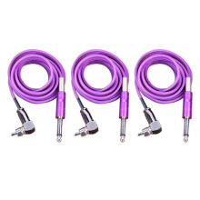3X Tattoo RCA Clip Cord 180cm Length Silicone Soft Tattoo RCA Connector Cords for Rotary Tattoo Machines