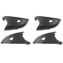 2X Cubierta Del Soporte Inferior Inferior Del Espejo Retrovisor Lateral Automático con Orificio para - W204 W221 W212 GLA GLK