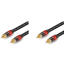 2X FSU Digital Audio RCA Cable Premium Stereo RCA to RCA Coaxial SPDIF Cable Male Speaker Hifi Subwoofer Cable AV 2M