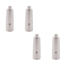 4X 3 Pin XLR Male to RCA Female Audio Jack Plug Microphone Adapter Converter Connector