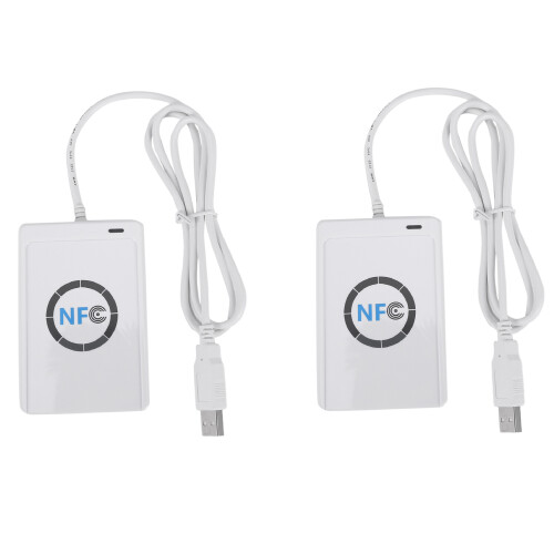 2X USB NFC Card Reader Writer ACR122U-A9 China Contactless RFID Card Reader Windows Wireless NFC Reader