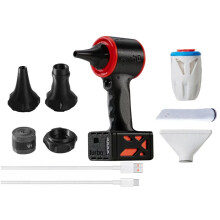 130000RPM Handheld Turbo Fan 28000pa High Speed Violent Fan Air Dust Blower Brushless Motor with Vacuum Cleaner Kit