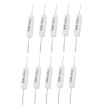 1.0 Ohm 10W Drahtgewickelt Keramik Zement-Widerstaende 10 Stueck