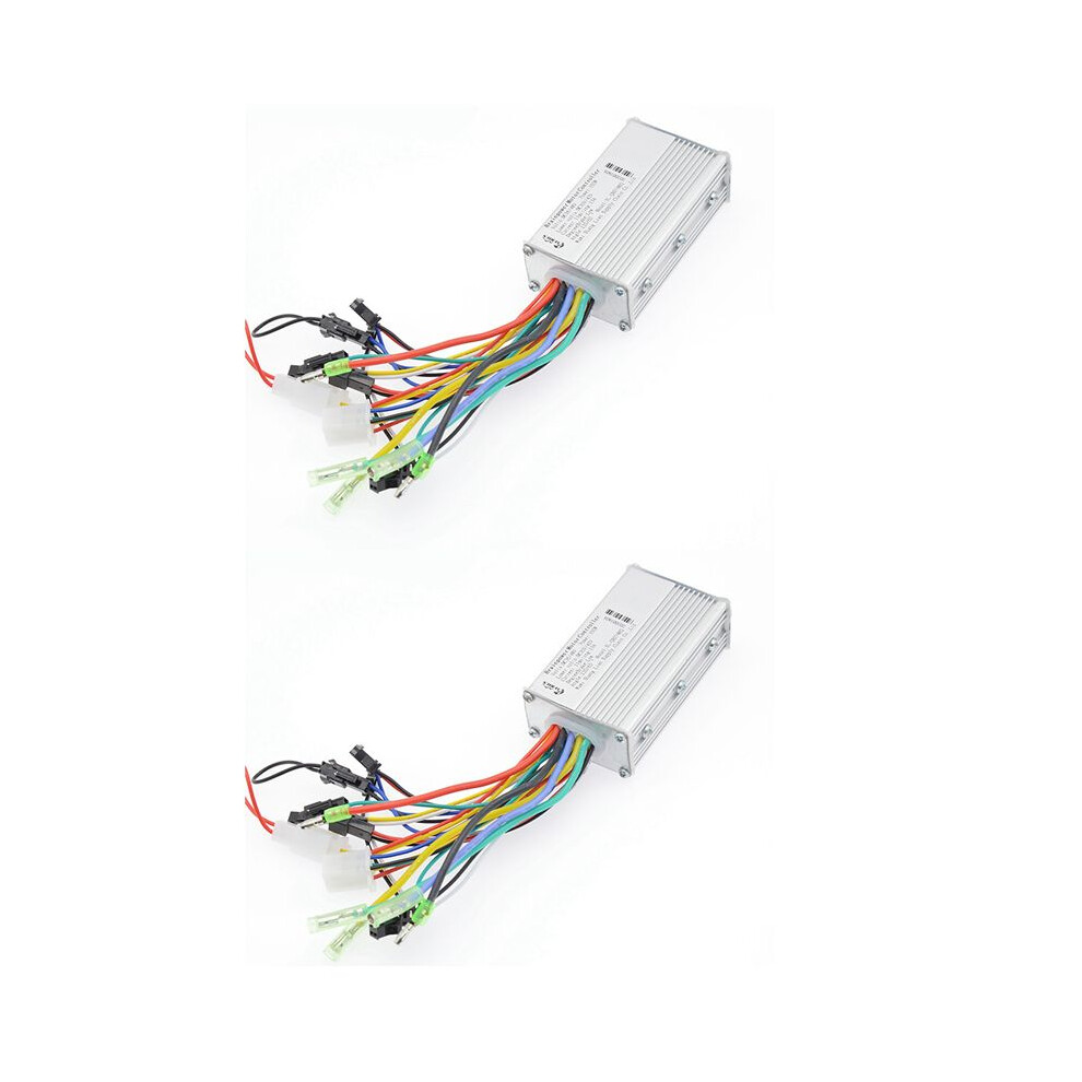 2X 36V-48V 250W 350W Universal Brushless Electric Bicycle Controller Brushless Speed Motor Controller E-Bike Scooter 4712778263384