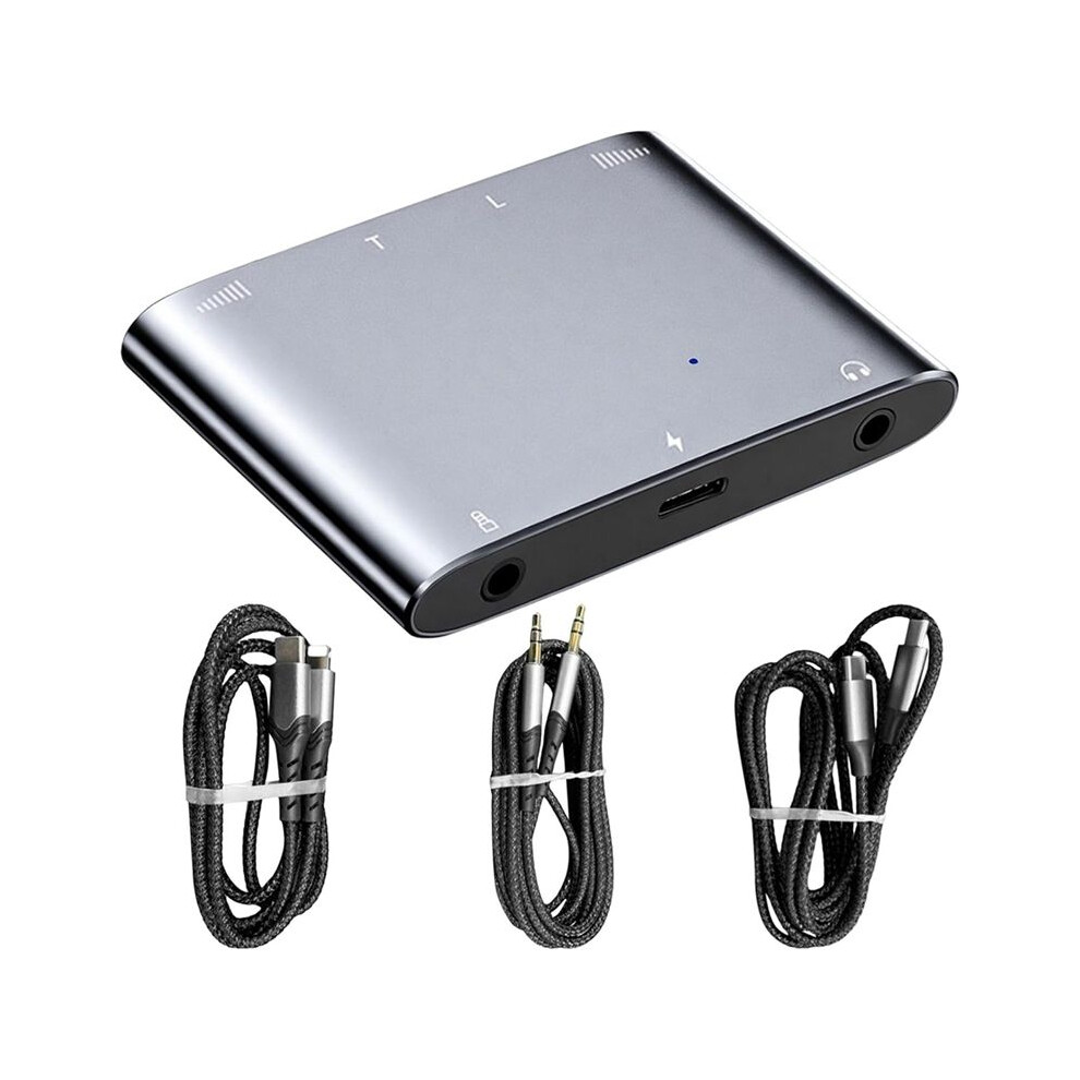 Audio Interface Adapter For Livestreaming Dual Stereo High-Resolution Sound Card For Live Singing And Recording 6033991090518
