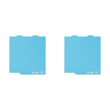 2X BIQU Plateau de Construction Panda CryoGrip Pro Frostbite à Textures Grossières, Double Face en Acier à Ressort pour A1