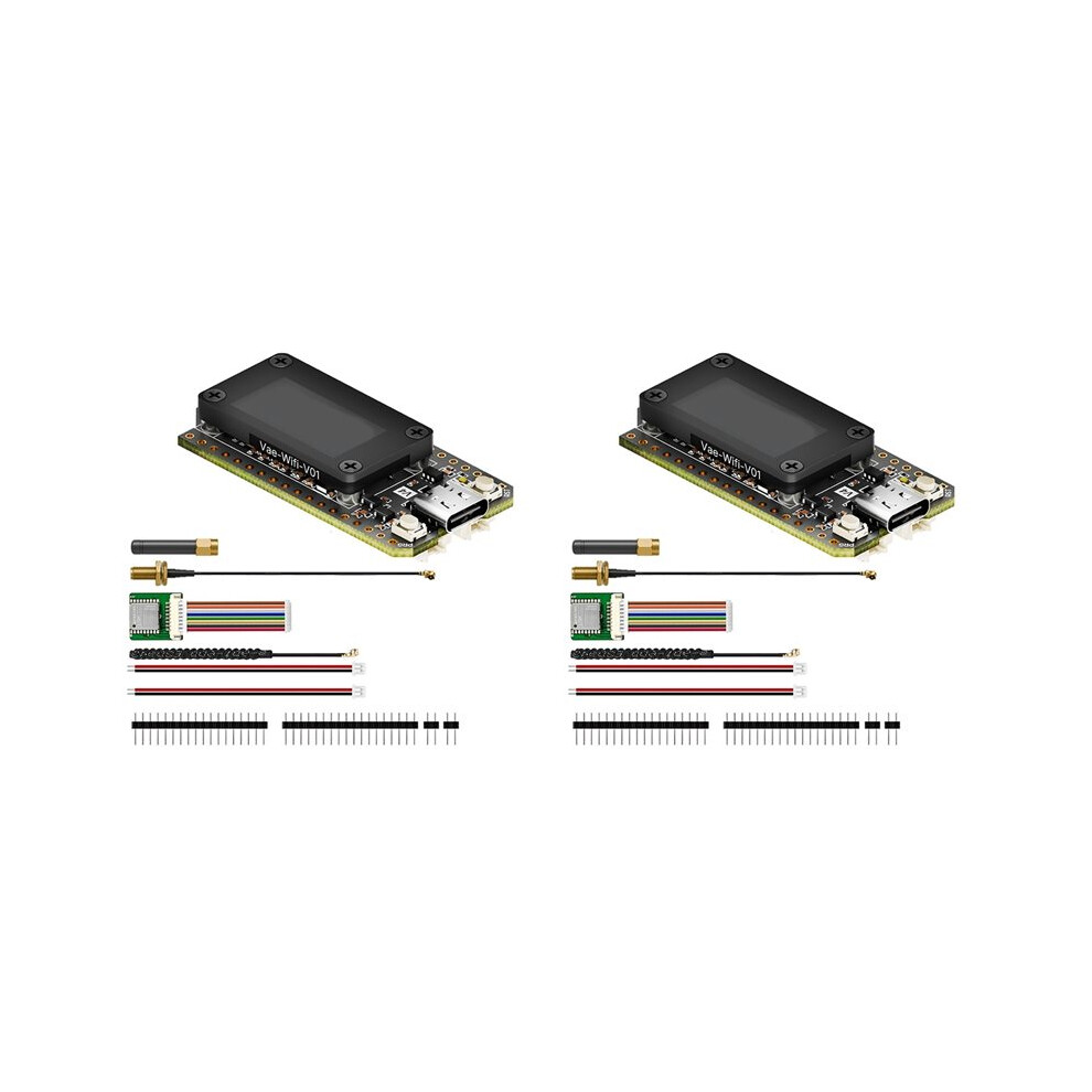 Photos - Power Tool Accessory 2X Meshtastic Heltec V4 0.96inch OLED Solar Powered LoRa 32 V4 Dev-Board GPS ESP32 SX1262 WiFi BLE Low Power for IoT
