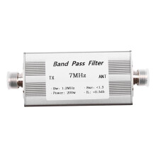 Kortvågs 7MHz Högisolerat Bandpassfilter BPF Anti-Interferens Ökar Känsligheten 200w