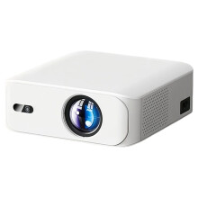 L9W Ultraportabel 4K Miniprojektor, Full HD-Videoprojektor i Bioklass med , Hemmabio EU-Kontakt