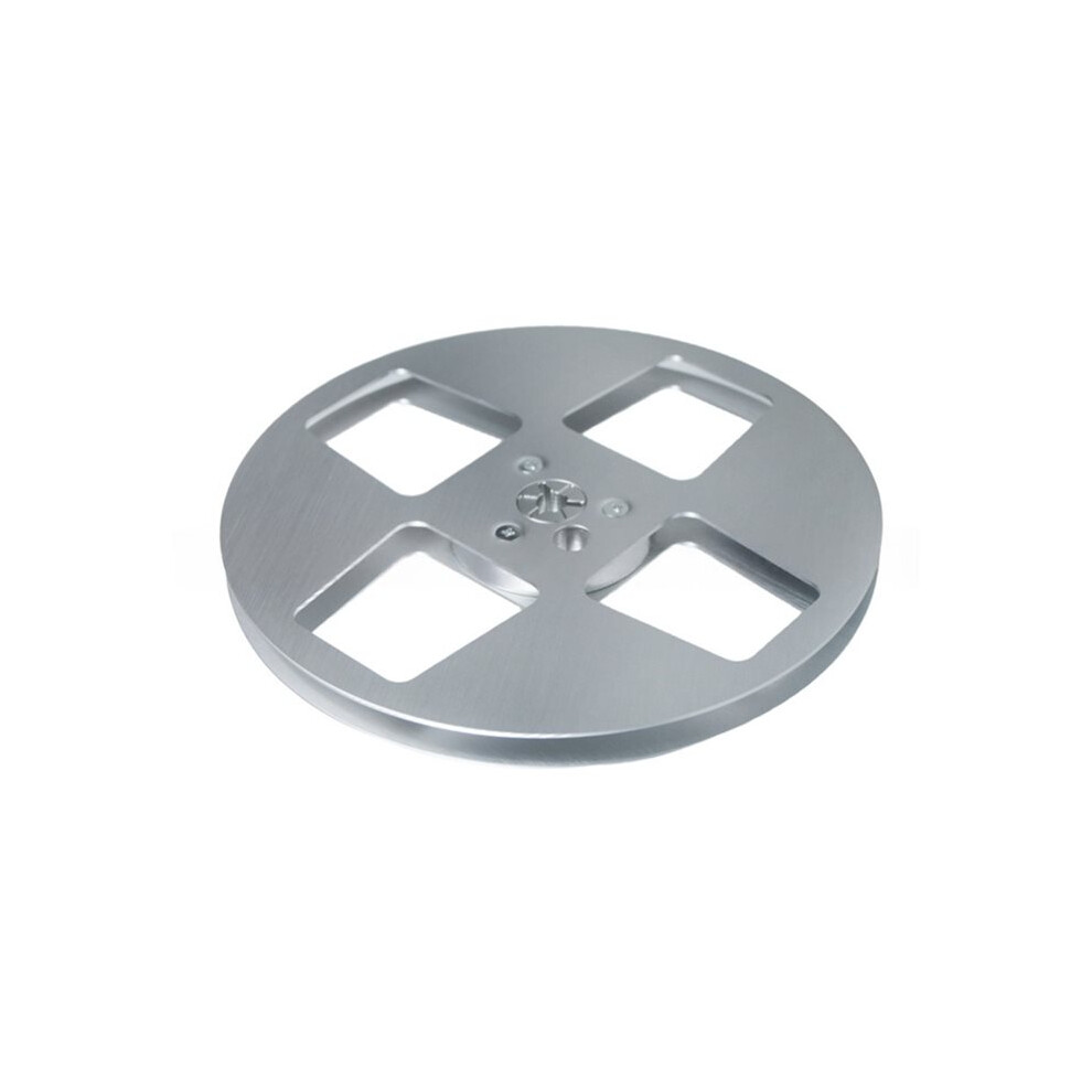1/4 7 Inch Blank Tape Reel 4-Holes Recording Takeup Reel Opening Machine Part For Reel To Reel Tape Machines Silver 4713193329945