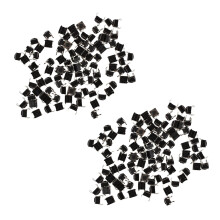 200 Pcs 6X6X4.5mm Panel PCB Momentary Tactile Tact Push Button 4 Pin DIP