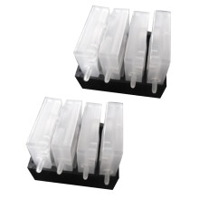 2X Einweg Ventil Tinten Klappe Tinten Regel Ventile 4 Farben für  für  für  für  Inkjet Drucker