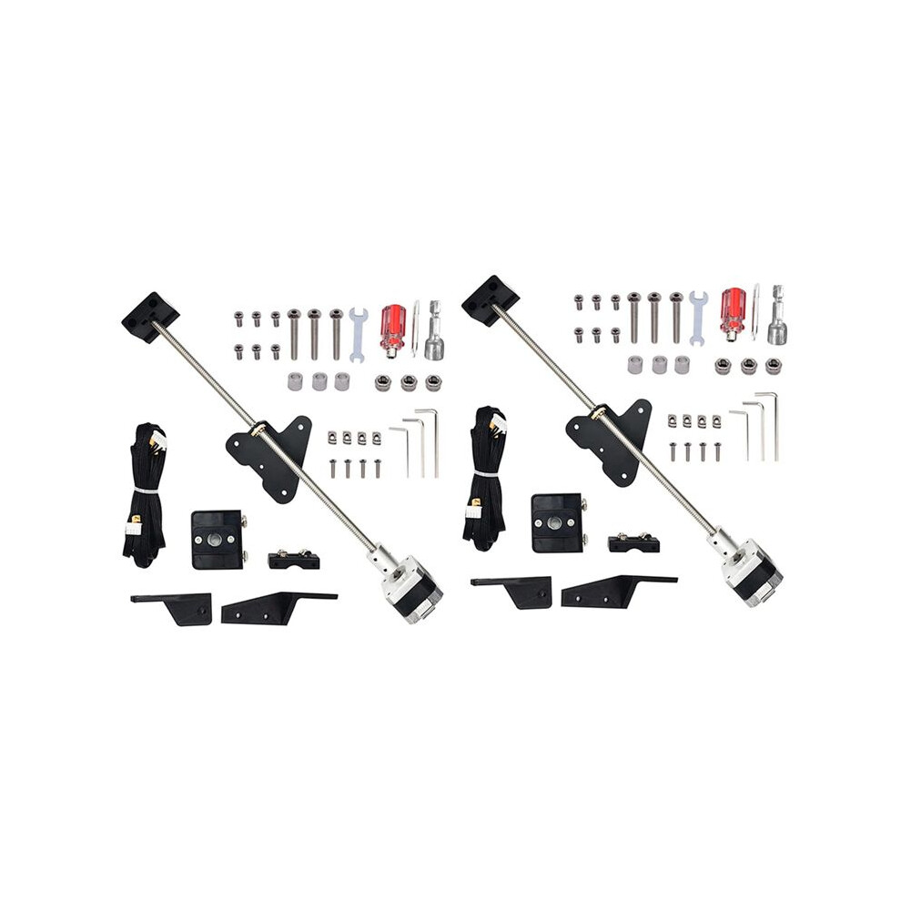 2X For 3 Dual Z Axis Upgrade Kit With Lead Screw Stepper Motor,3D Printer Accessories Parts For 3 6033145598914