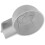 2Pcs Lightweight Plastic Shaving Bowl for Men Durable Grey Home Use 1