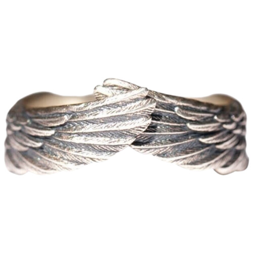 Engelsflügel Ring, Statement Finger Ring, Unisex Schmuck 2